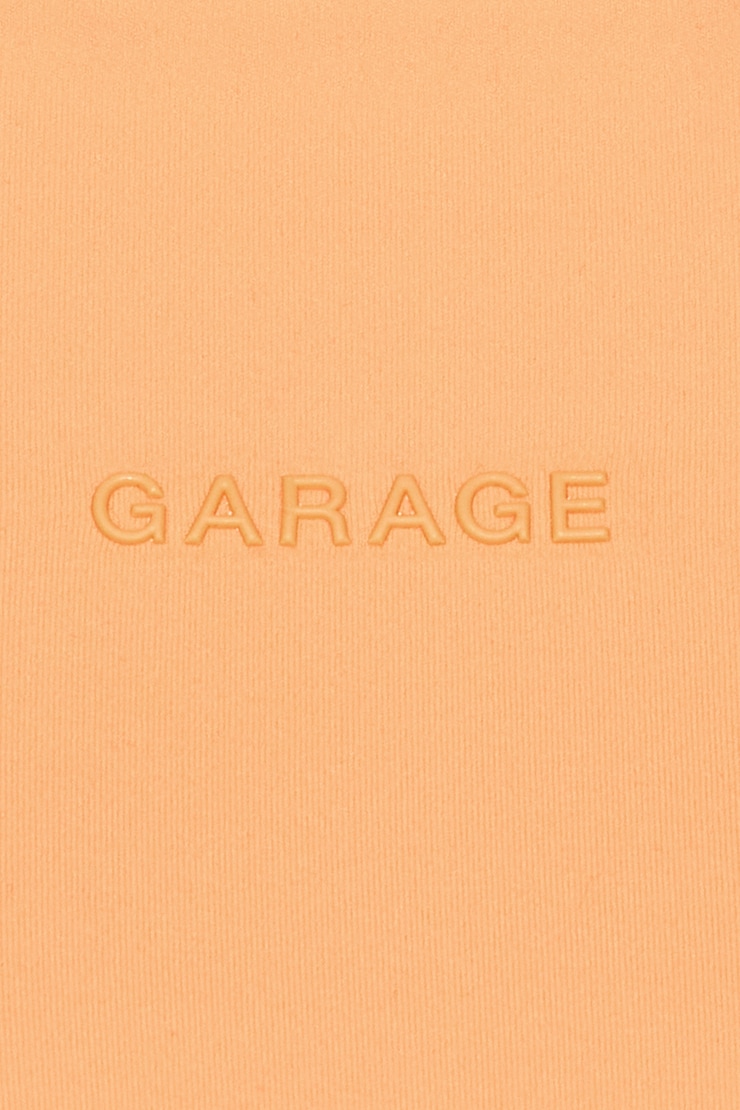 Active Plunge Halter Bra, Juicy Peach Orange, large