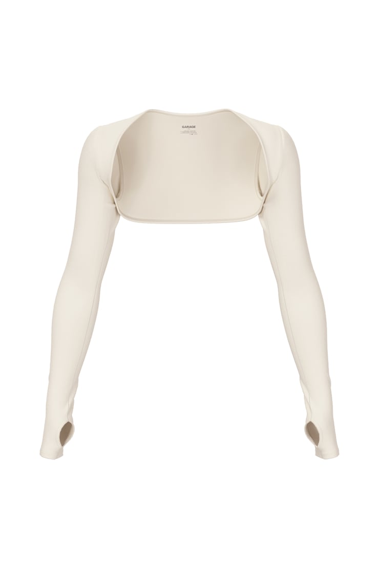 Active Shrug, Coconut Whip Beige, large