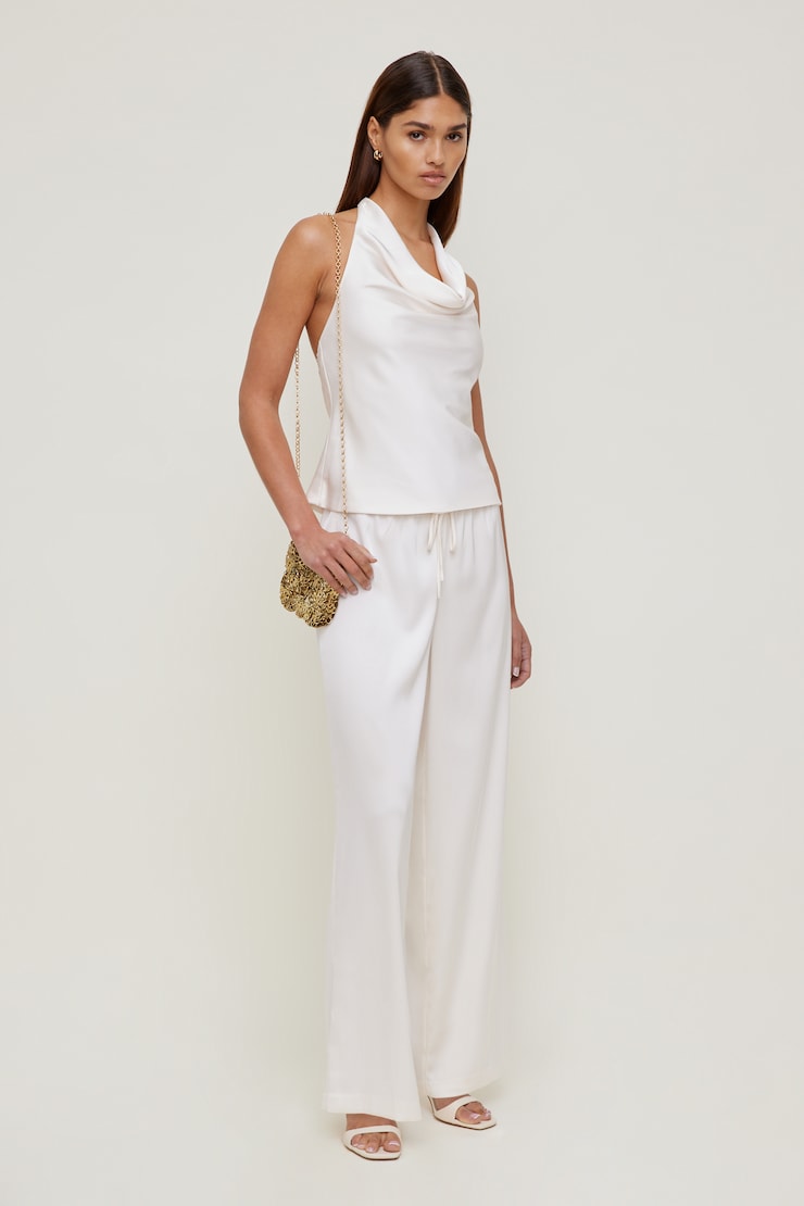 Blouse en satin Camila