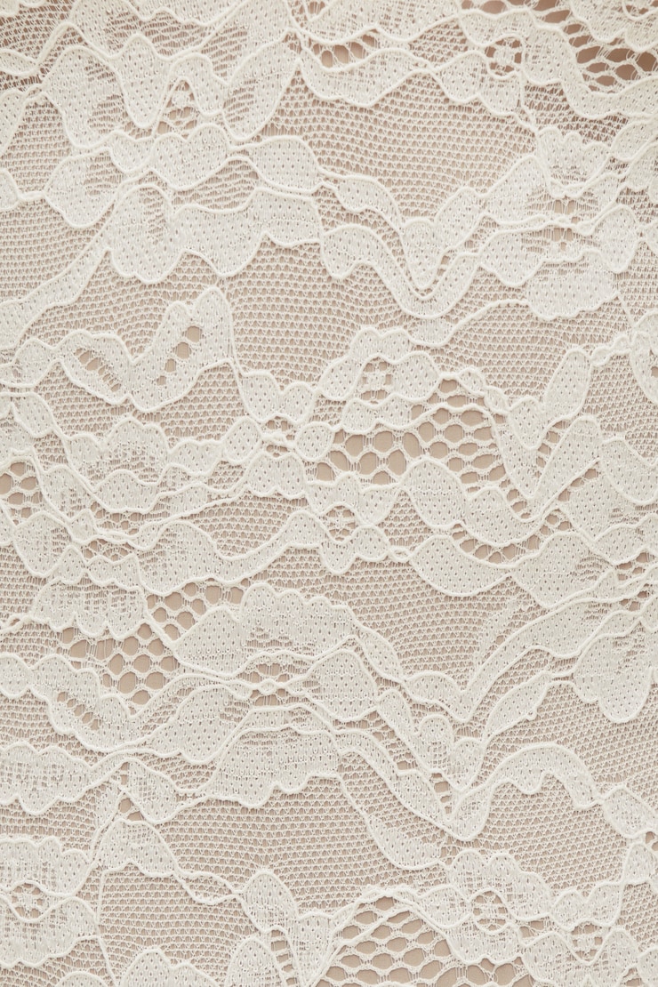 Lace Plunge Halter Bodysuit