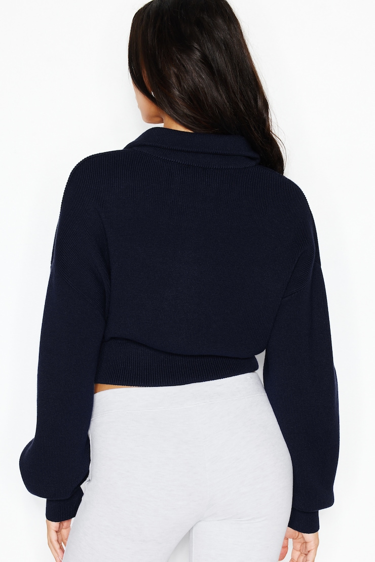 City Layer Full Zip Jacket, Naughty Navy Blue/Blue Blush, large