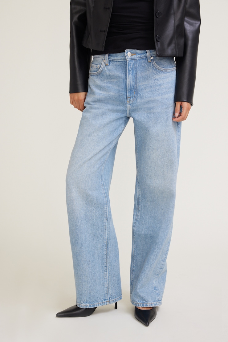 Sydney Mid Rise Baggy Fit Jeans Medium Indigo / Fay Blue large