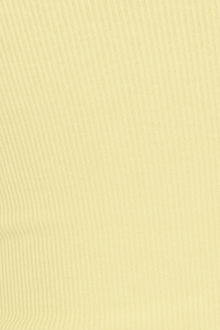 SnatchRib Scoop Cami Top, Limonada Yellow, large