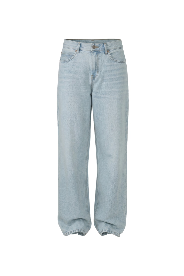 Low Rise Baggy Jeans, Carden Blue, large