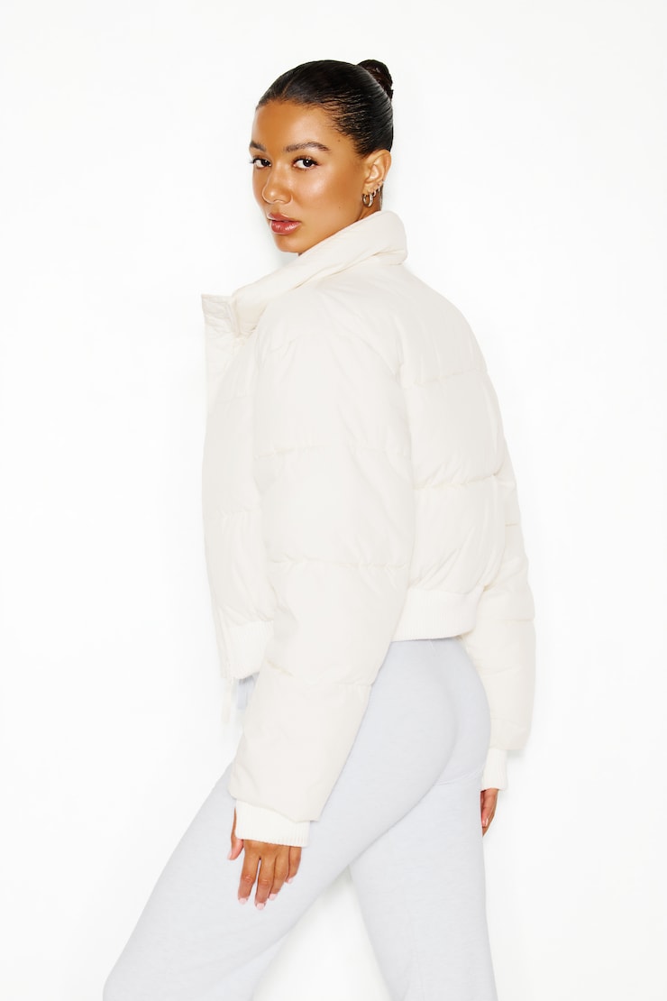 Everyday Puff Jacket, Coconut Whip Beige, large