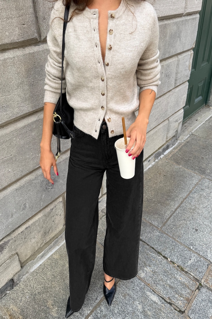 Rebecca Crewneck Cardigan