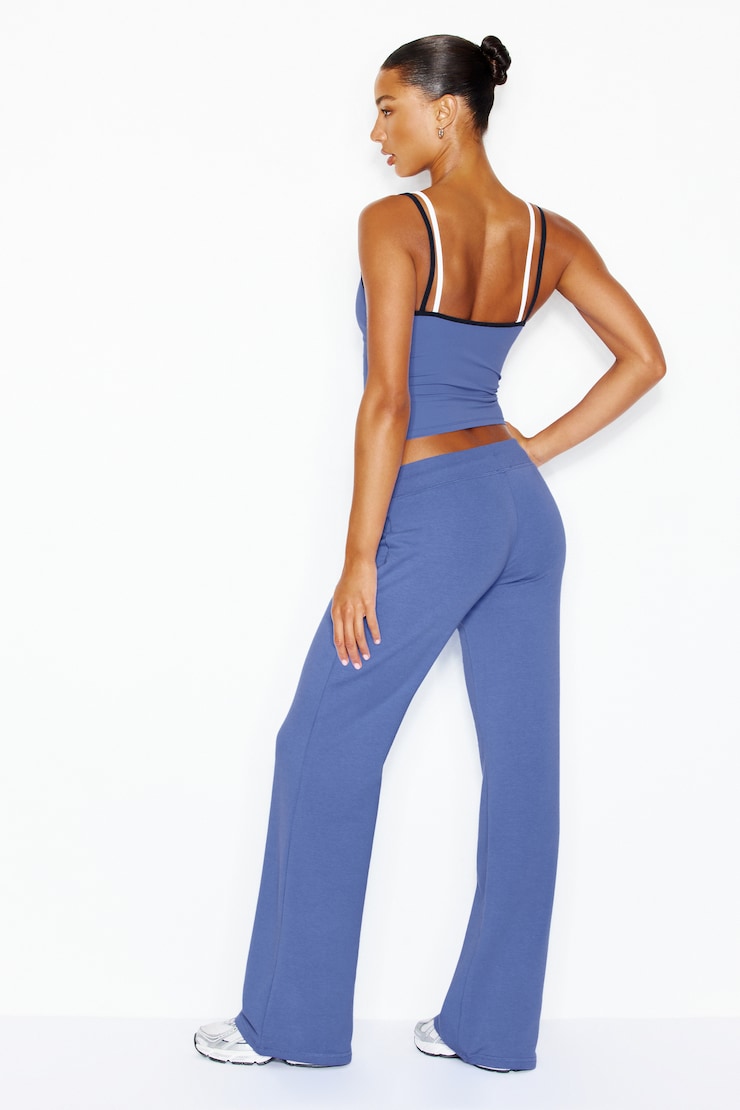 Snatch Booty StretchTerry™ Pants, Blue Blush, large