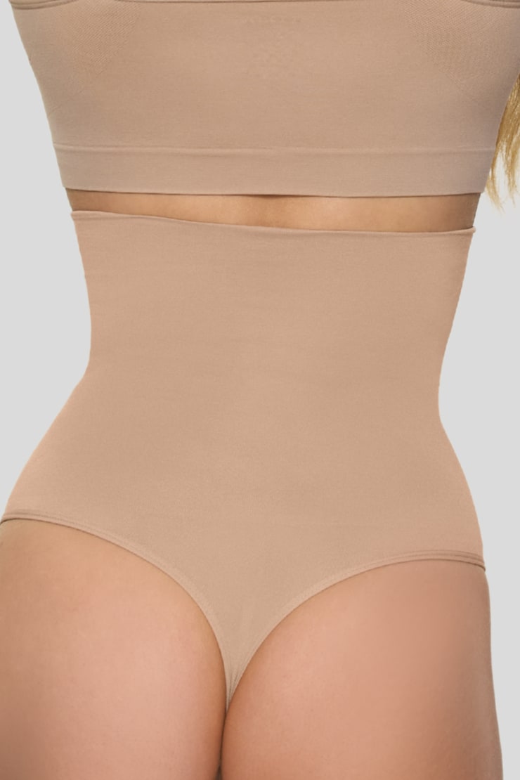 BOOMBA | High-Waisted Shapers Beige large