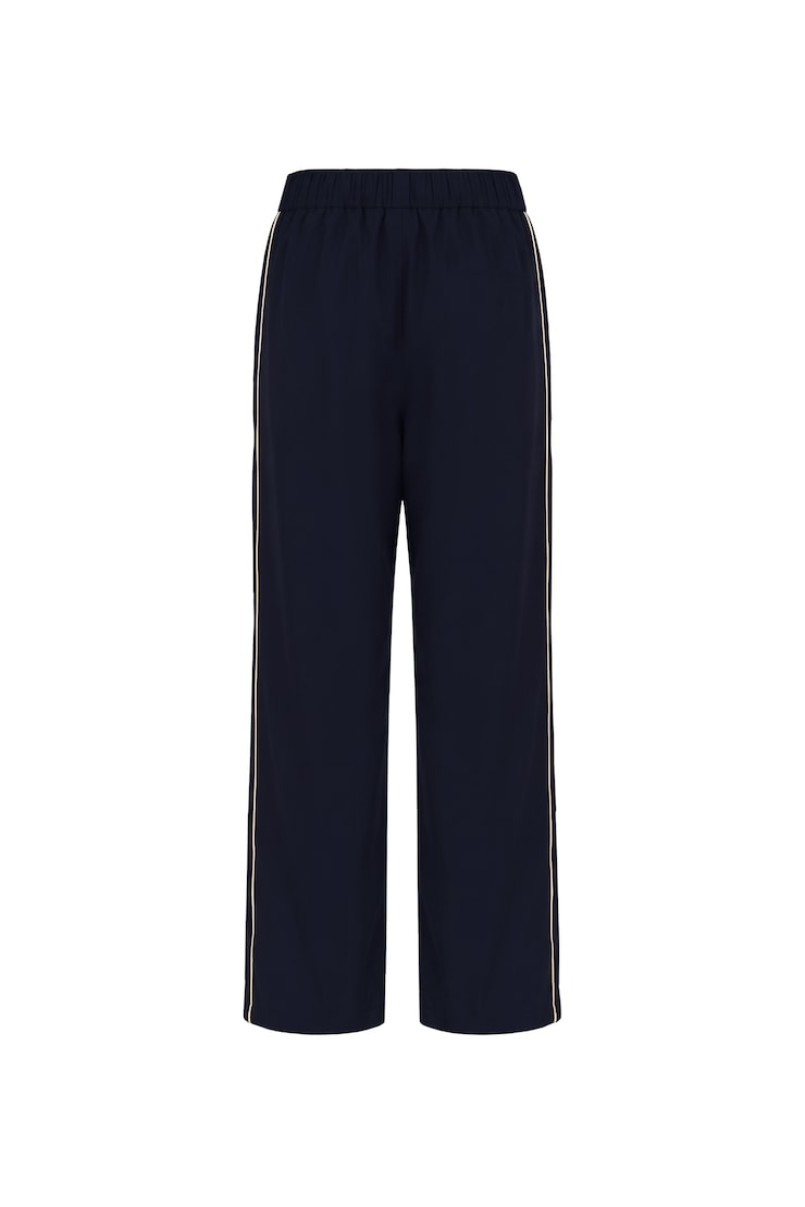 Studio Track Pants, Naughty Navy Blue/Limonada Yellow Stripes, large