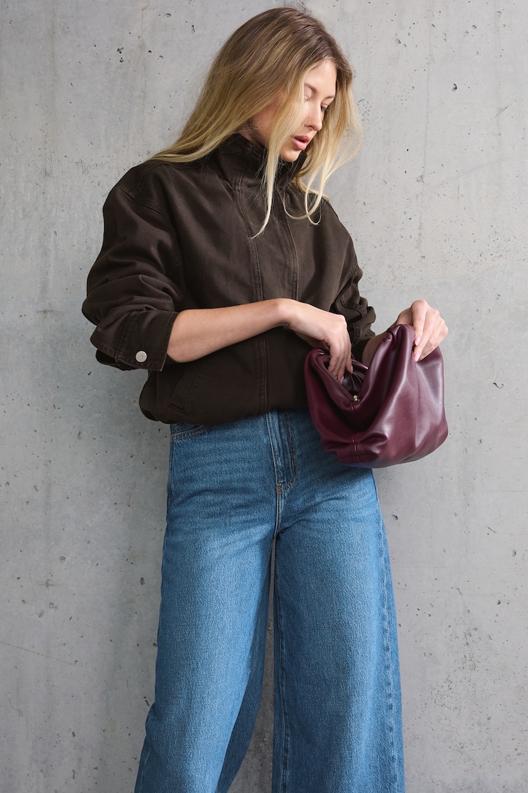 Denim Bubble Jacket