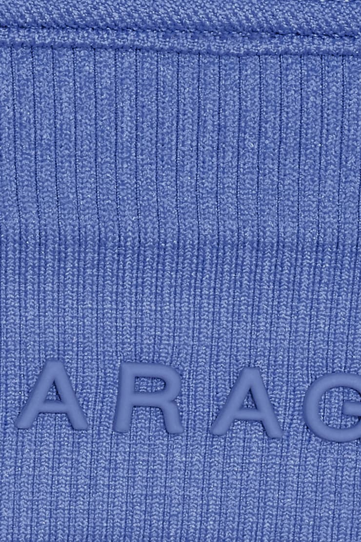 Active Seamless Micro Bra, Blue Blush, large