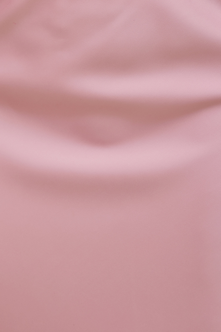 Jupe midi en satin Delila Rose mauve délavé large