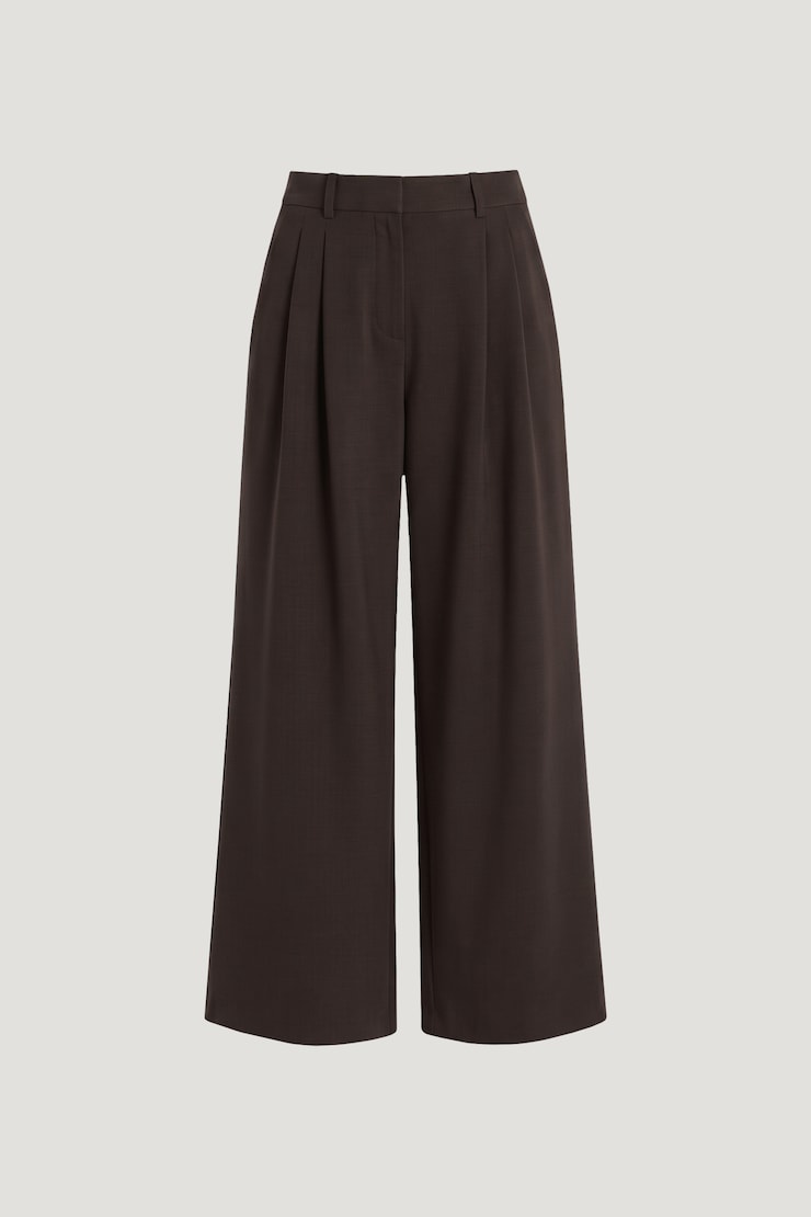 Alex Anywear Wide Leg Pants Java Brown large