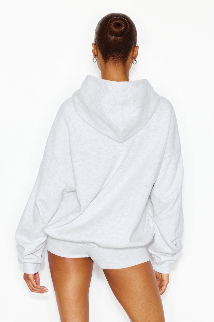 UltraFleece Hoodie, Spring Grey Mix, large