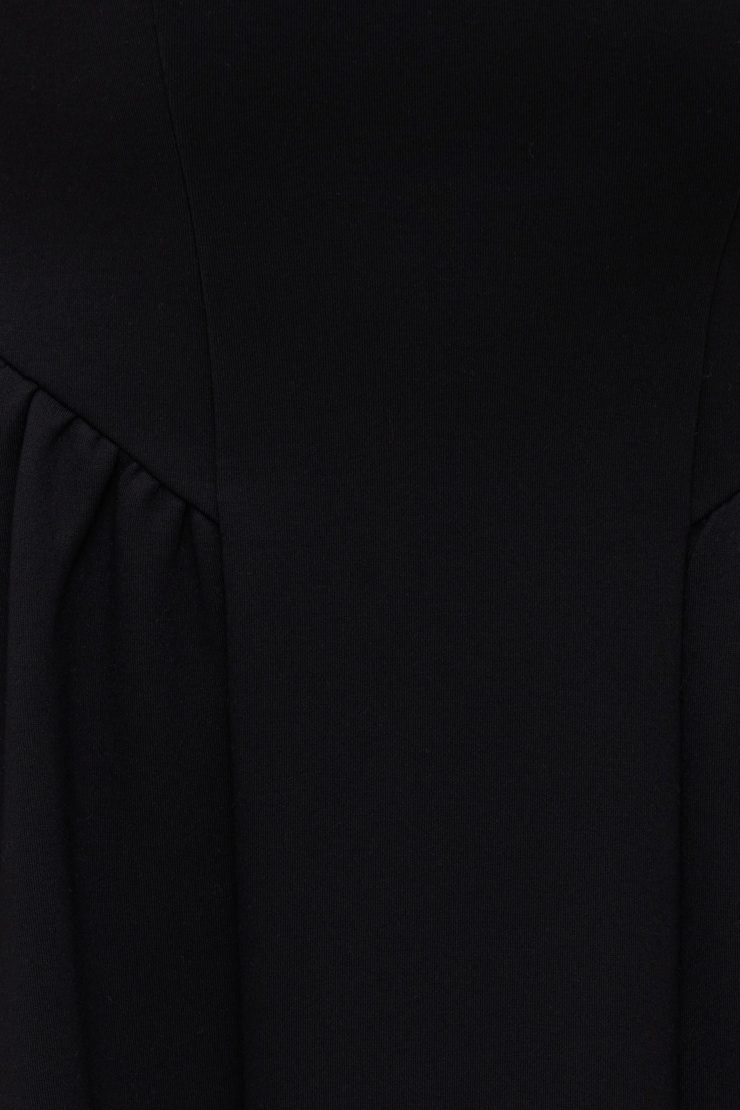 Irina Ponte Midi Dress Jet Black large