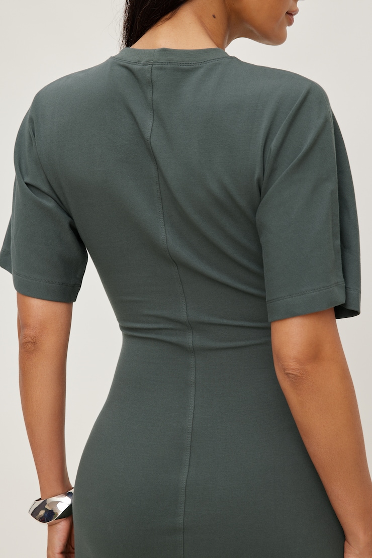 Andrea Cotton Mini Dress Urban Chic Green large