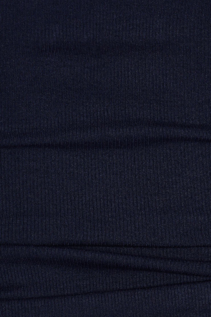 SnatchRib Crossover Longsleeve Top, Naughty Navy, large