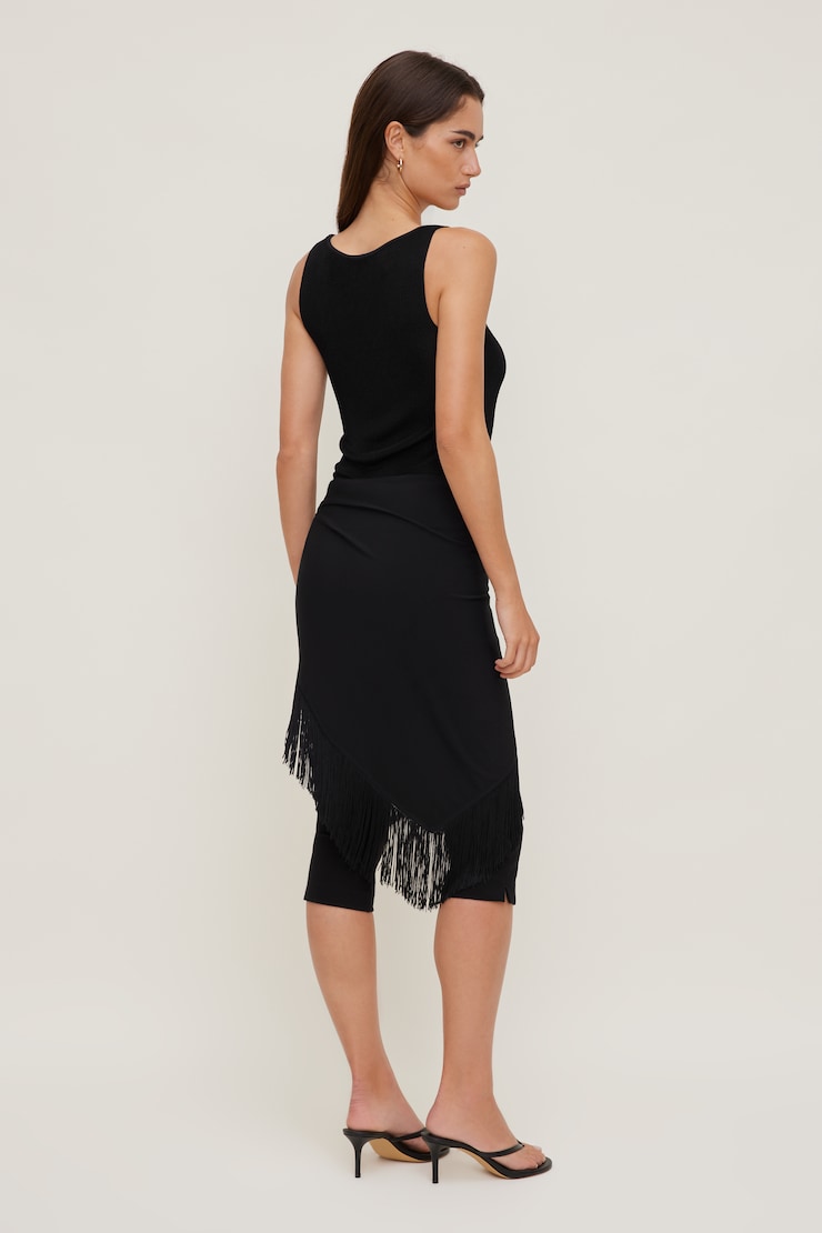 Fringe Triangle Scarf