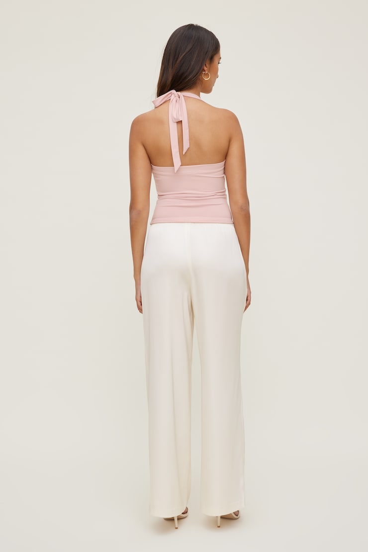 Sculpt Halter Top Pale Lilac Pink large