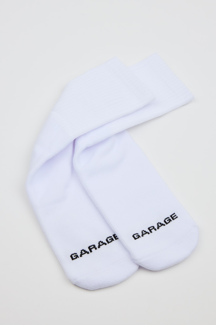 SoftCotton The Classic Crew Socks - 3 Pack, Bright White, large