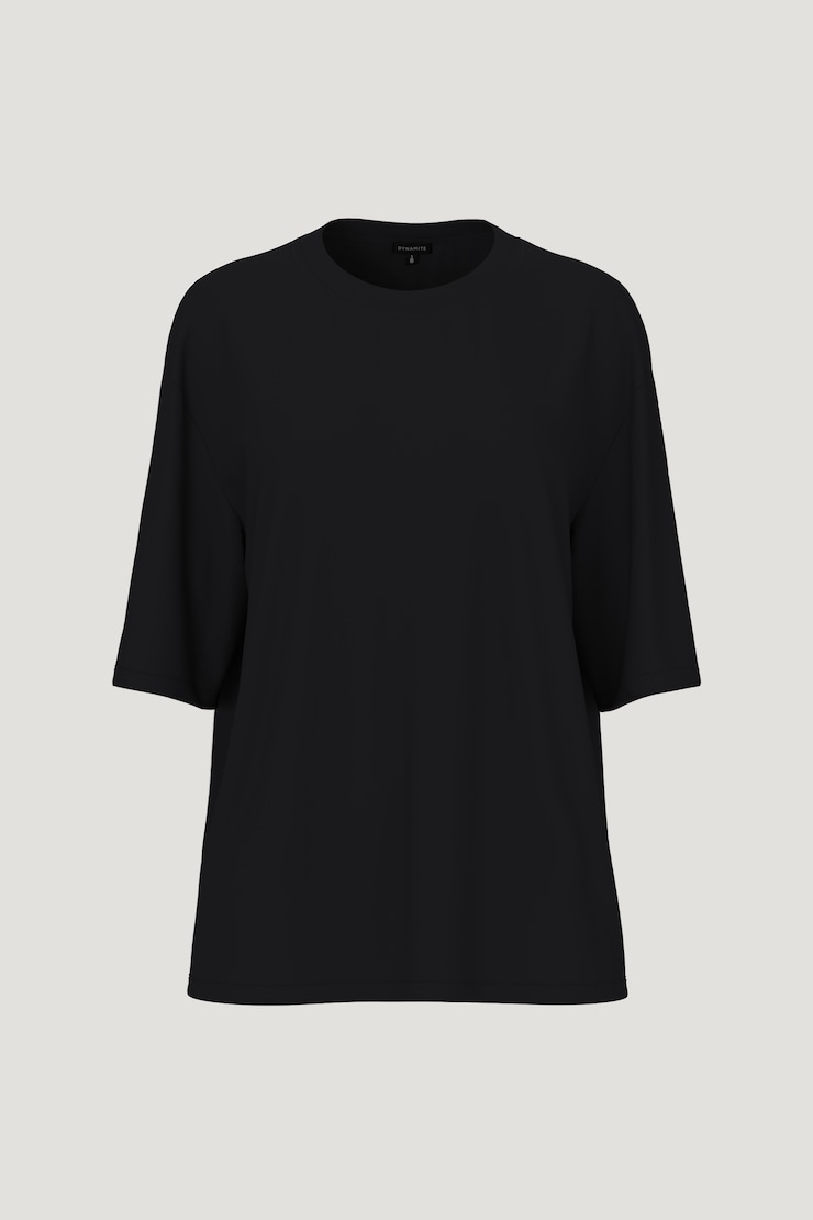 T-shirt en coton et modal