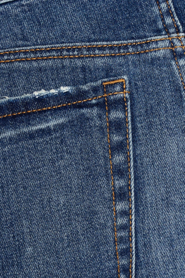 Denim Micro Skort, Lacy Blue, large