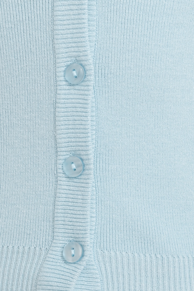 Rebecca Crewneck Cardigan Celestial Blue large