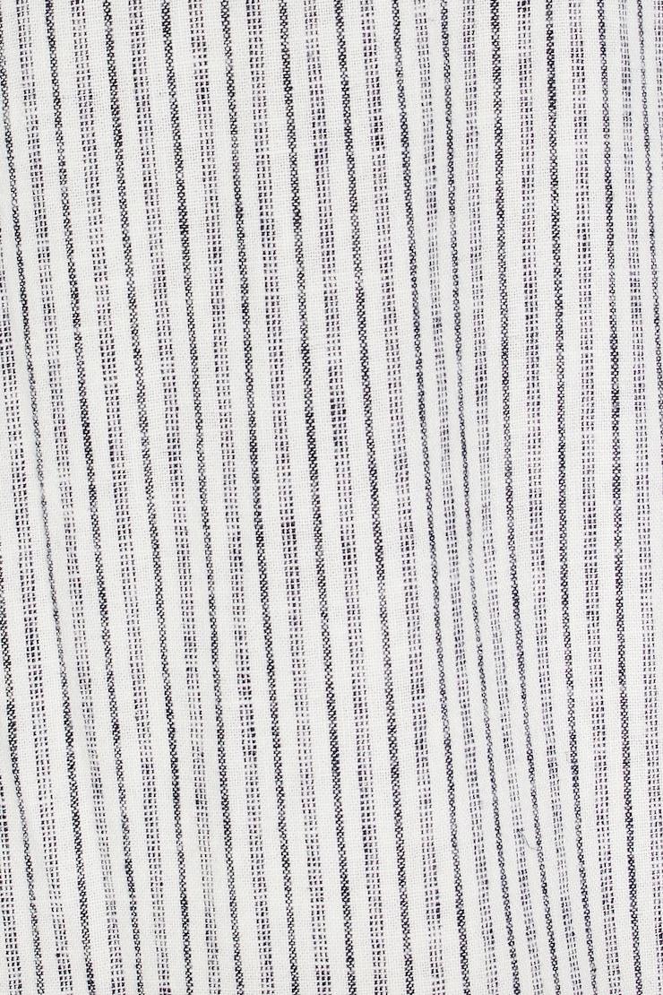 Millie Linen Pull-On Pants, Maritime Blue/White Stripes, large