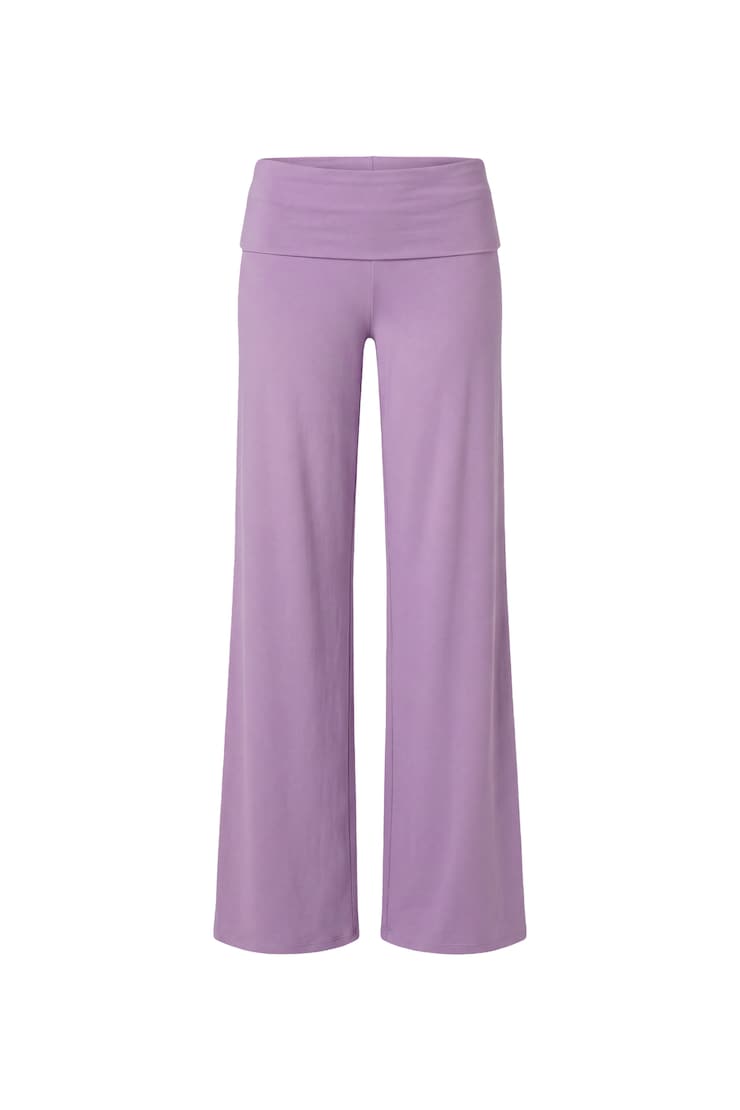 Modal Foldover Pants, CHARGED LILAC, large