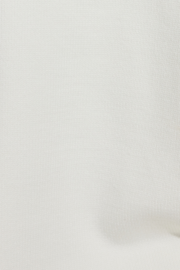 V-Neck Oversized Sweater, Snow White, large