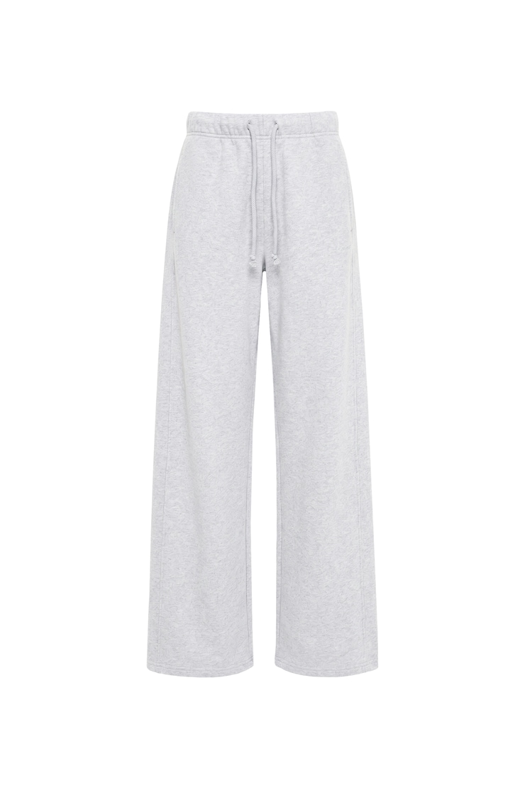 UltraFleece Straight Leg Sweatpants, Mid Grey Mix, large