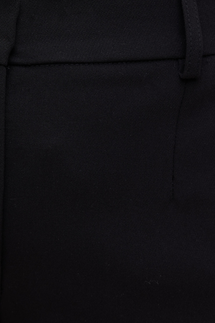 Fitted High Rise Shorts Jet Black large