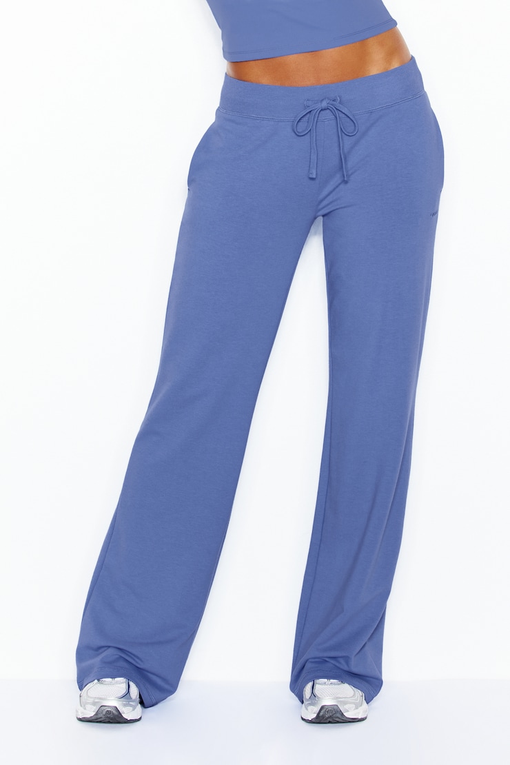 Snatch Booty StretchTerry™ Pants, Blue Blush, large