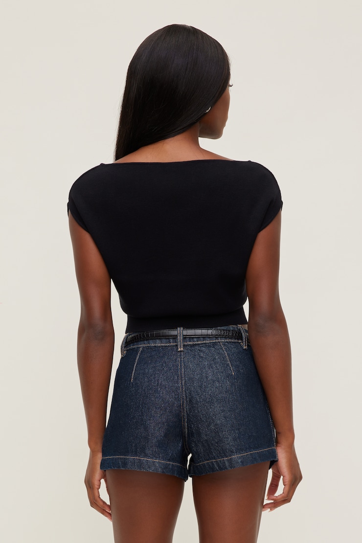 Aria Boat Neck Sweater