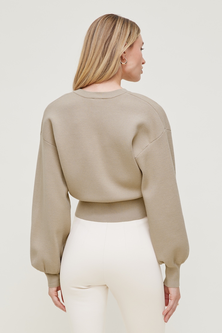 Balloon Sleeve Cardigan