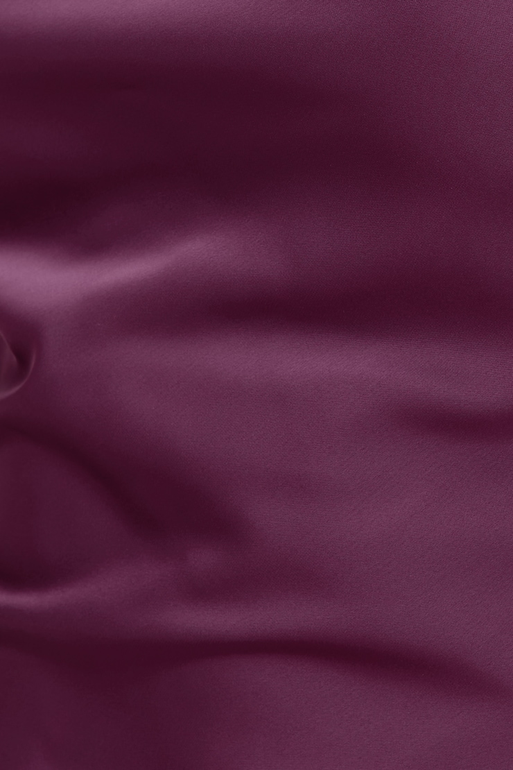 Robe écharpe licou maxi en satin