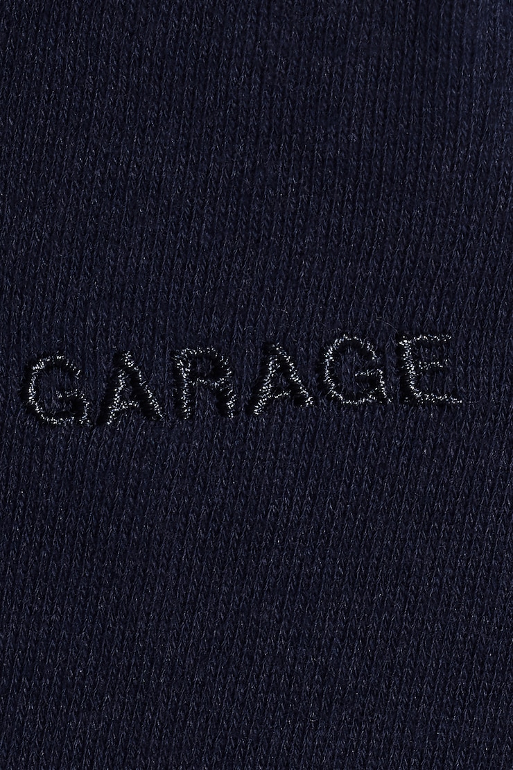 UltraFleece Barrel Leg Sweatpants, Naughty Navy Blue with Logo Art, large