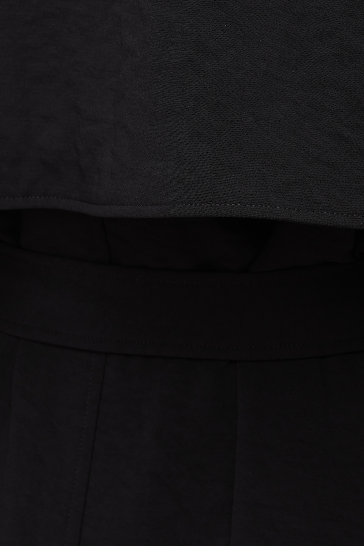 Nadia Airflow Trench Coat Jet Black large