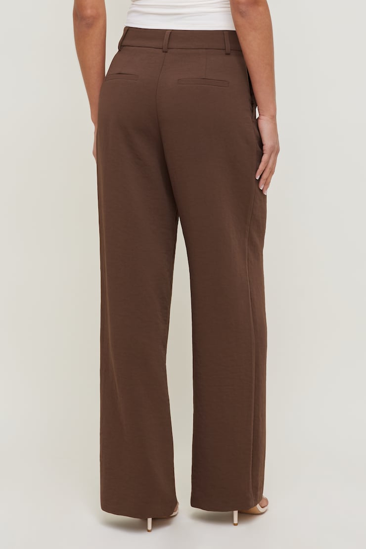 Alex Airflow Wide Leg Pants Chocolate Lab large