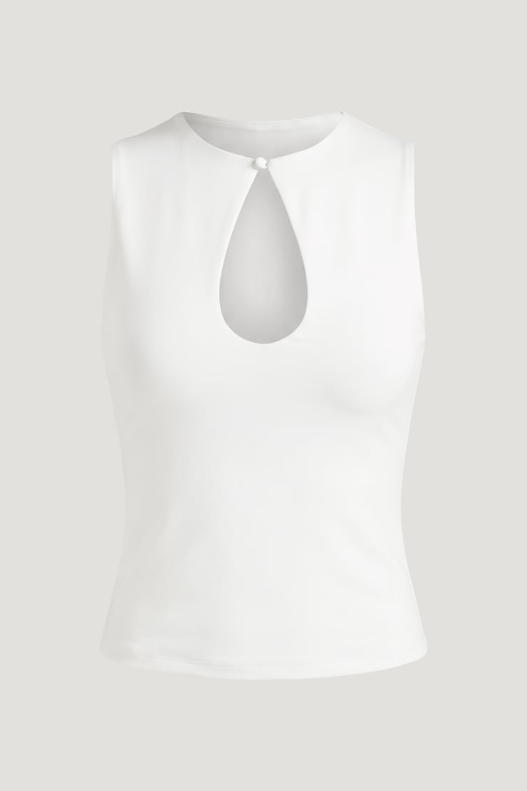 Sculpt Keyhole Top