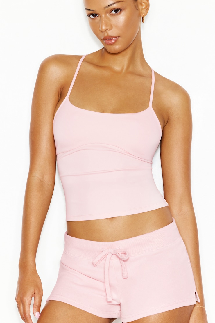 Sleek Underbust Crossback Cami Top