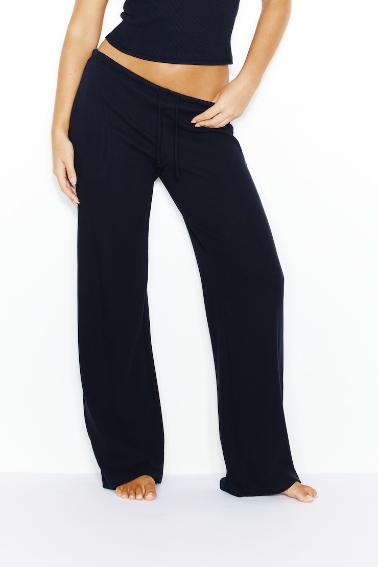 Waffle Pants, Naughty Navy Blue, large
