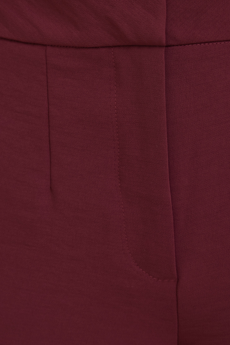 Yasmin Airflow Straight Leg Pants Zinfandel Burgundy large