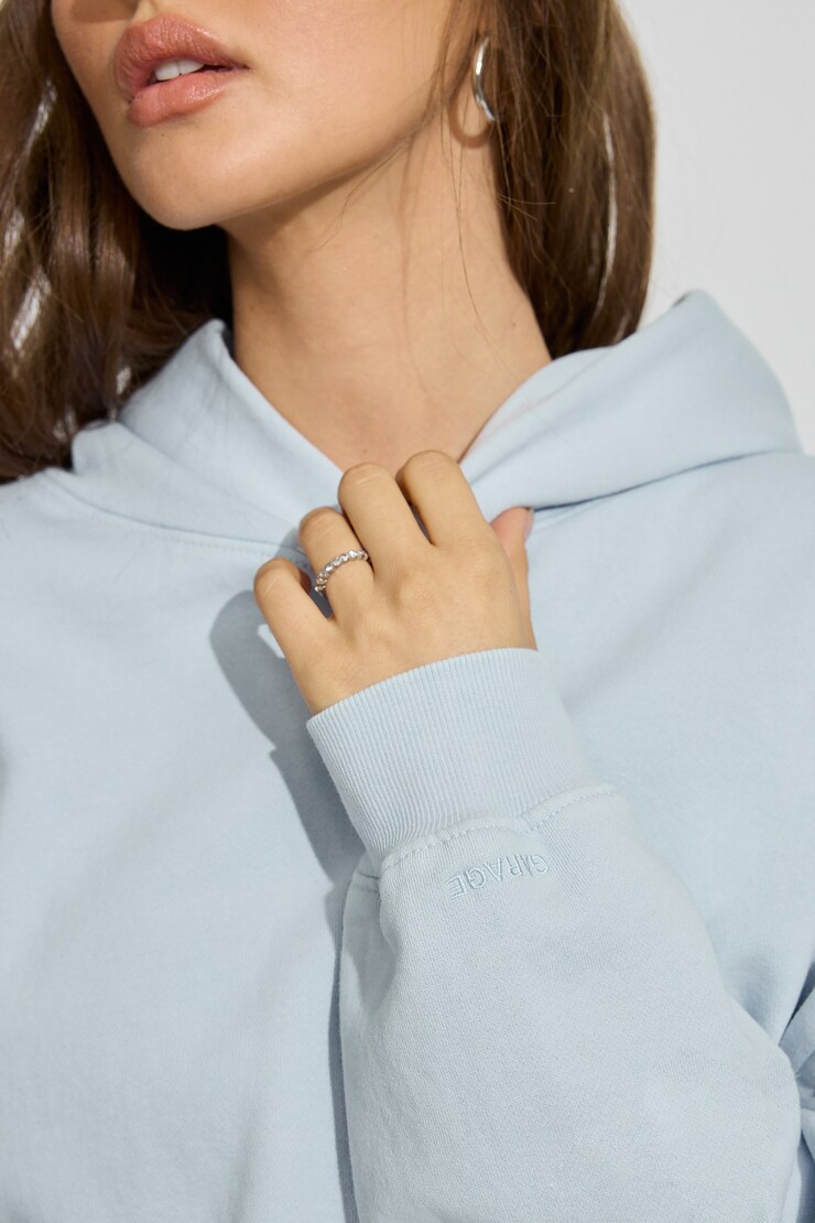 UltraFleece Hoodie, Soft Blue, large