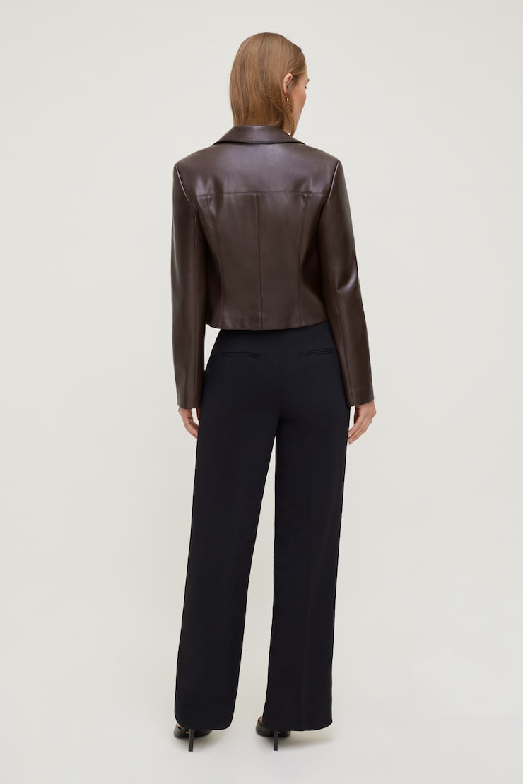 Yasmin Airflow Straight Leg Pants Jet Black large