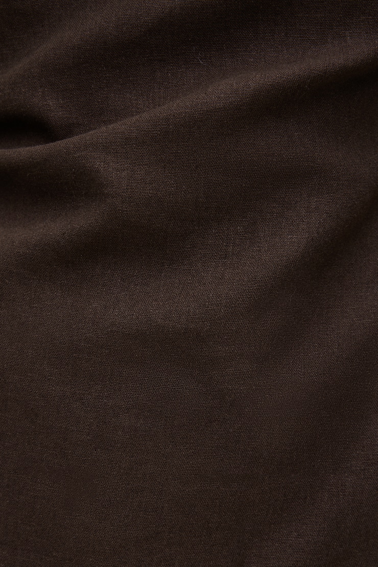 Linen Romper Mini Dress