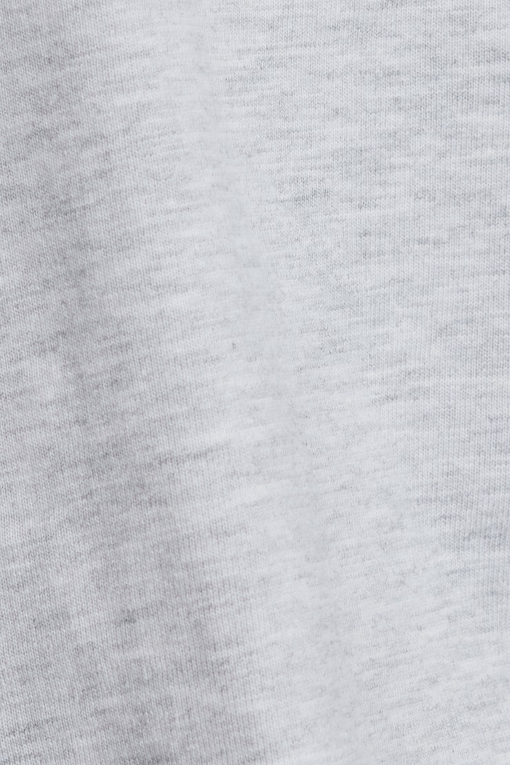 Wide Asymmetric T-Shirt, Spring Grey Mix, large