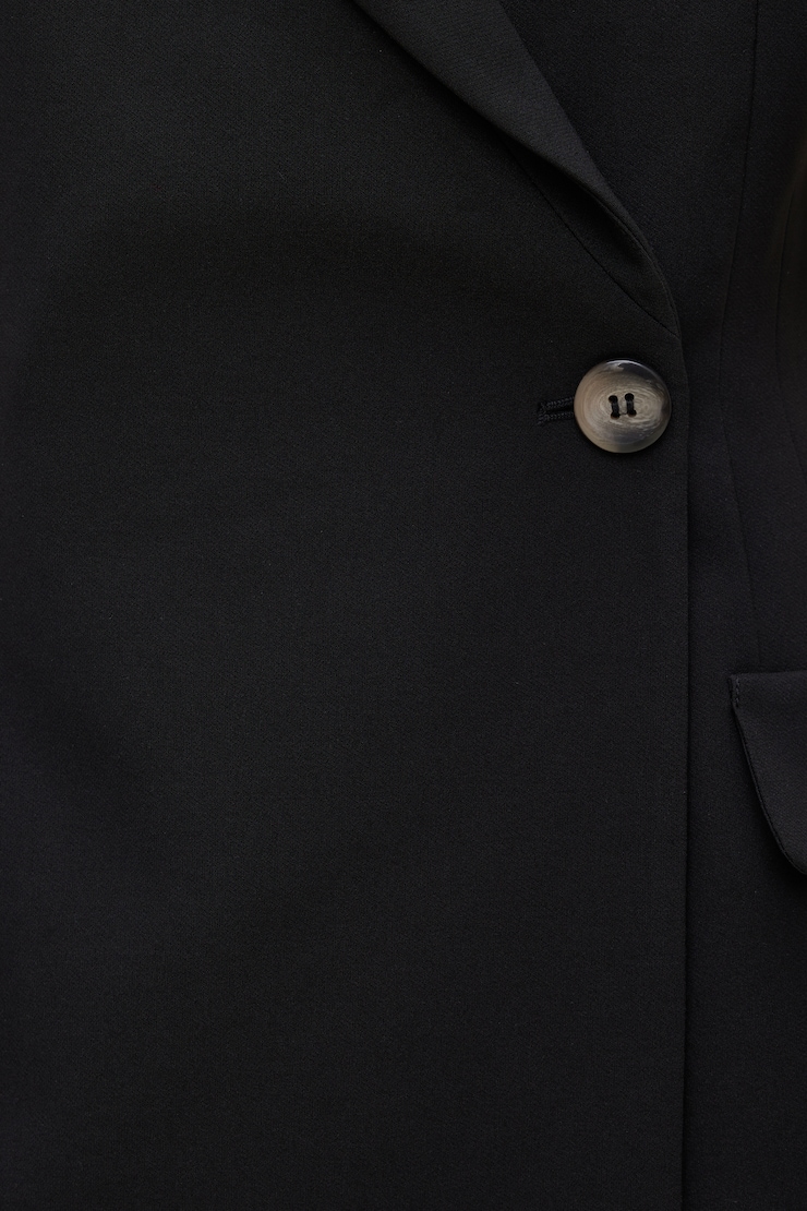 Cap Sleeve Blazer Romper Mini Dress