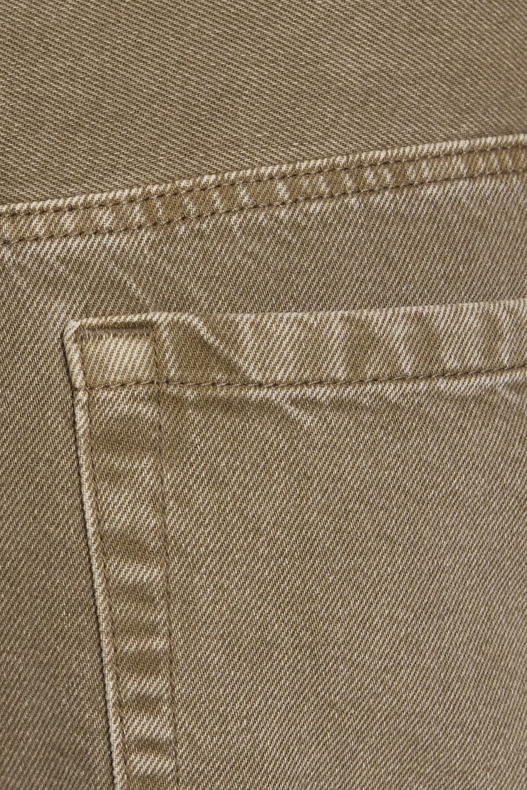 Low Rise Baggy Pants., Rustic Green, large