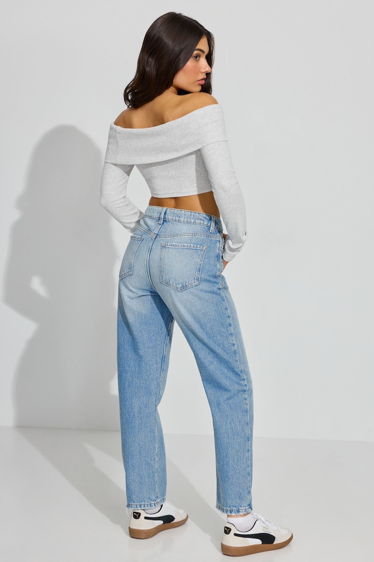 Vintage Straight Jean, Fed Blue, large